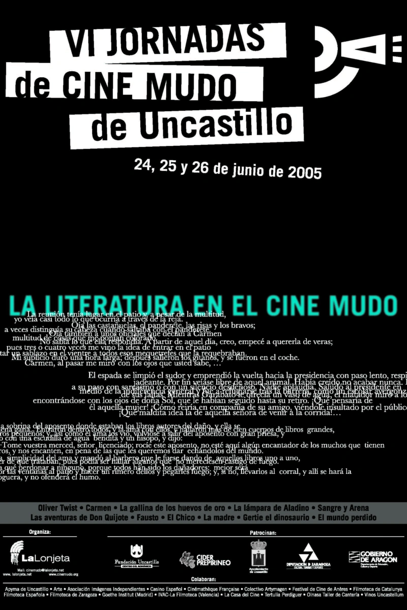 VI – La literatura en el cine mudo (2005)