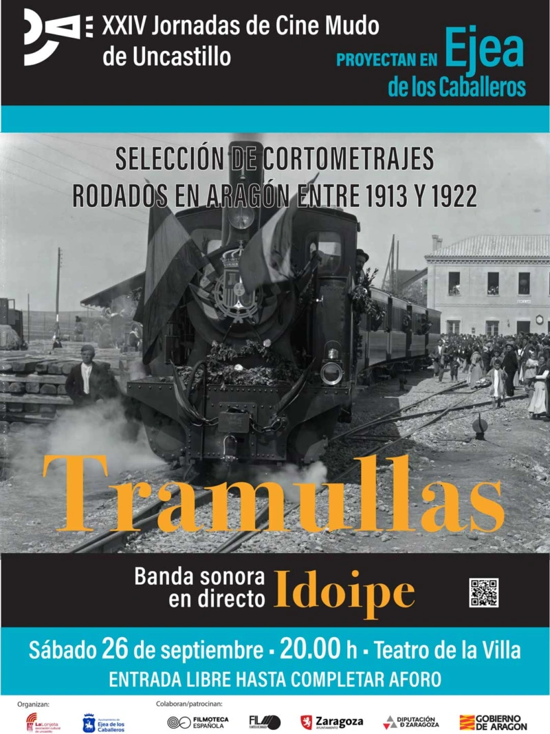 El tren Sádaba-Gallur regresa a Ejea de los Caballeros 111 años después de su inauguración.